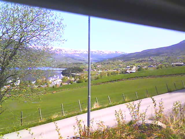 Vang i Valdres - vue sur Vangsmjøsa